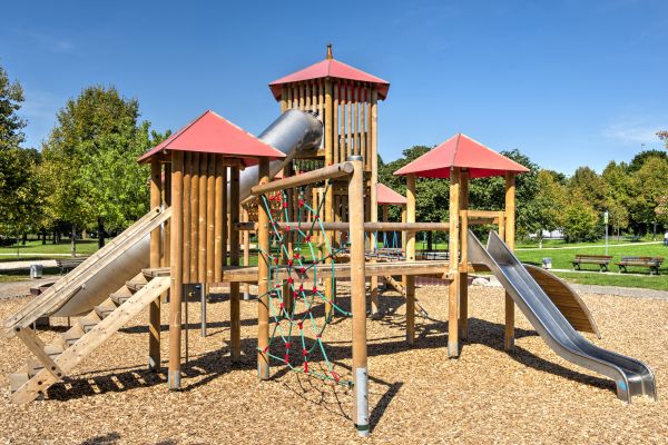 Playground Mulching Service in Roseville