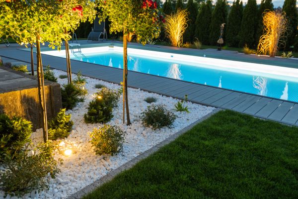 Pool Landscaping Service in Roseville