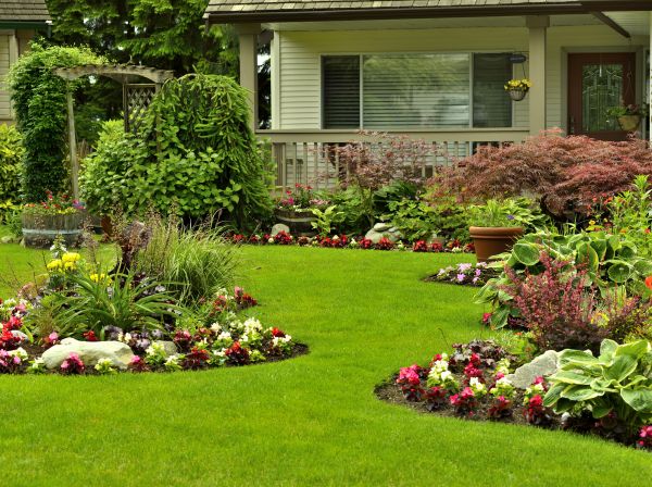 Flower Garden Planting in Roseville