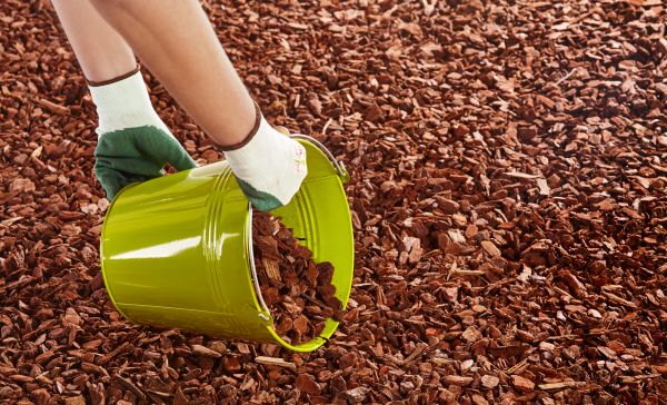 Wood Chip Landscaping in Roseville