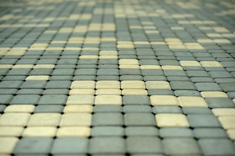 Patterned Paver Layout